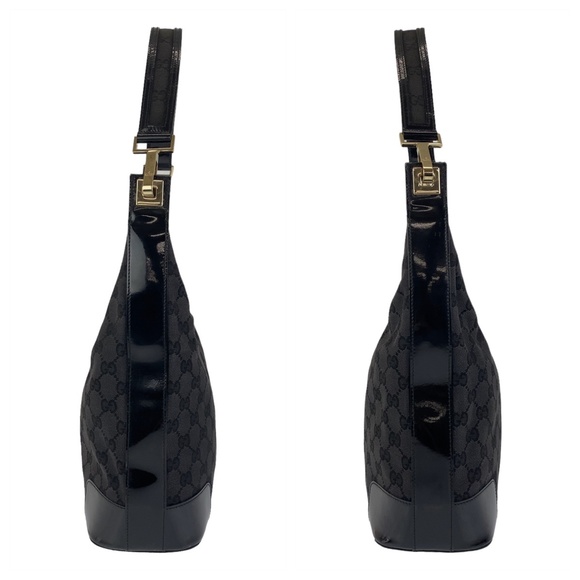 Gucci Gucci GG Canvas Black Shoulder Bag Canvas Crossbody Bag 0014204 - Picture 7 of 10